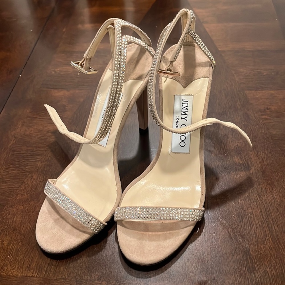 Jimmy Choo Rhinestone Heels